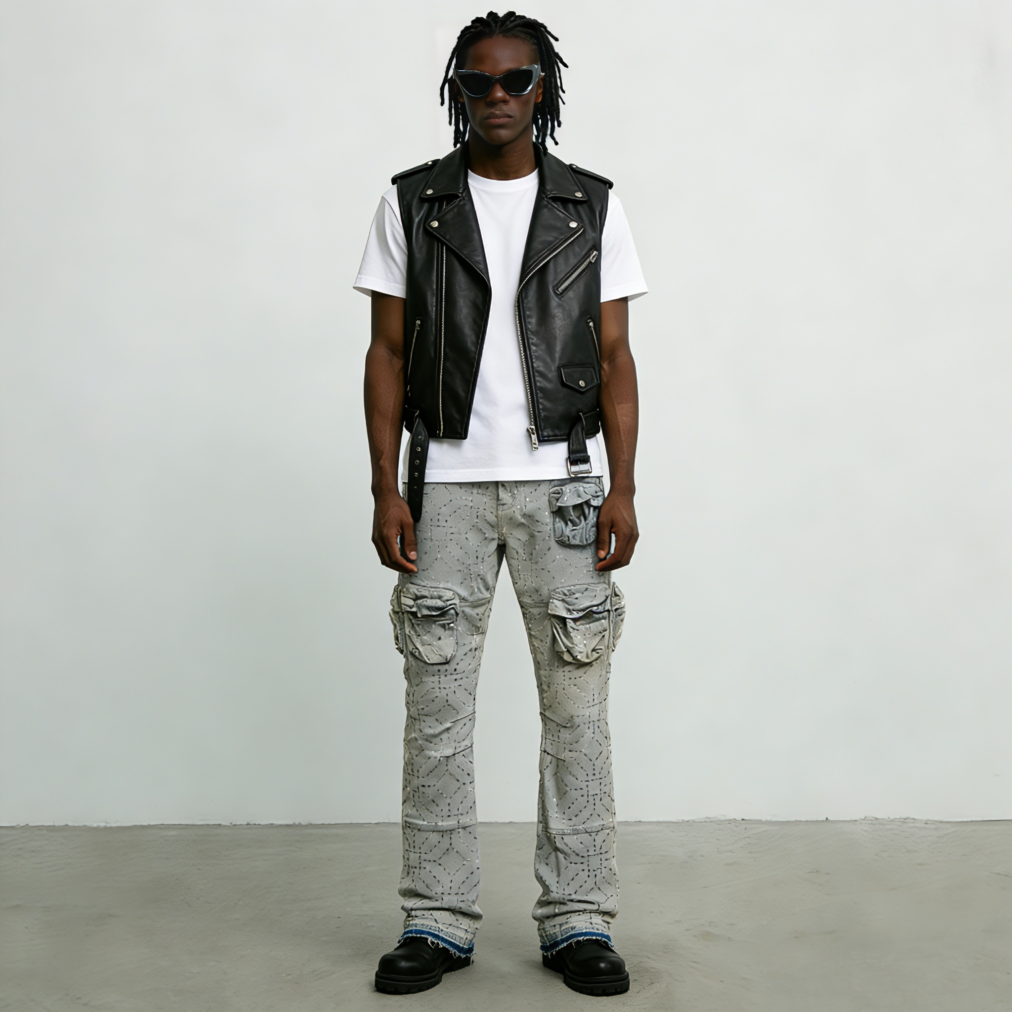 Premium Custom Men's Jeans - Style 1 (87) - Image 2