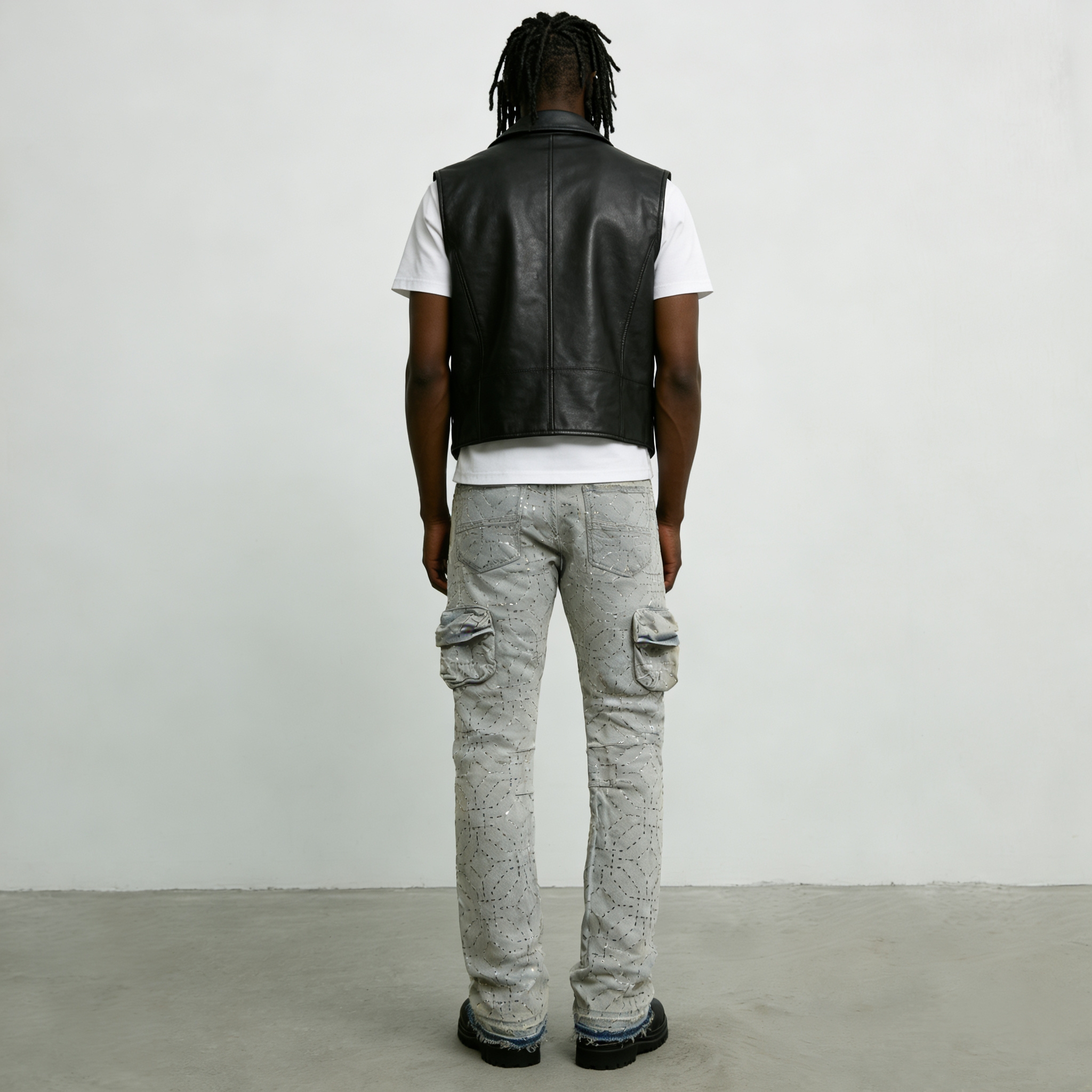 Premium Custom Men's Jeans - Style 1 (87) - Image 3