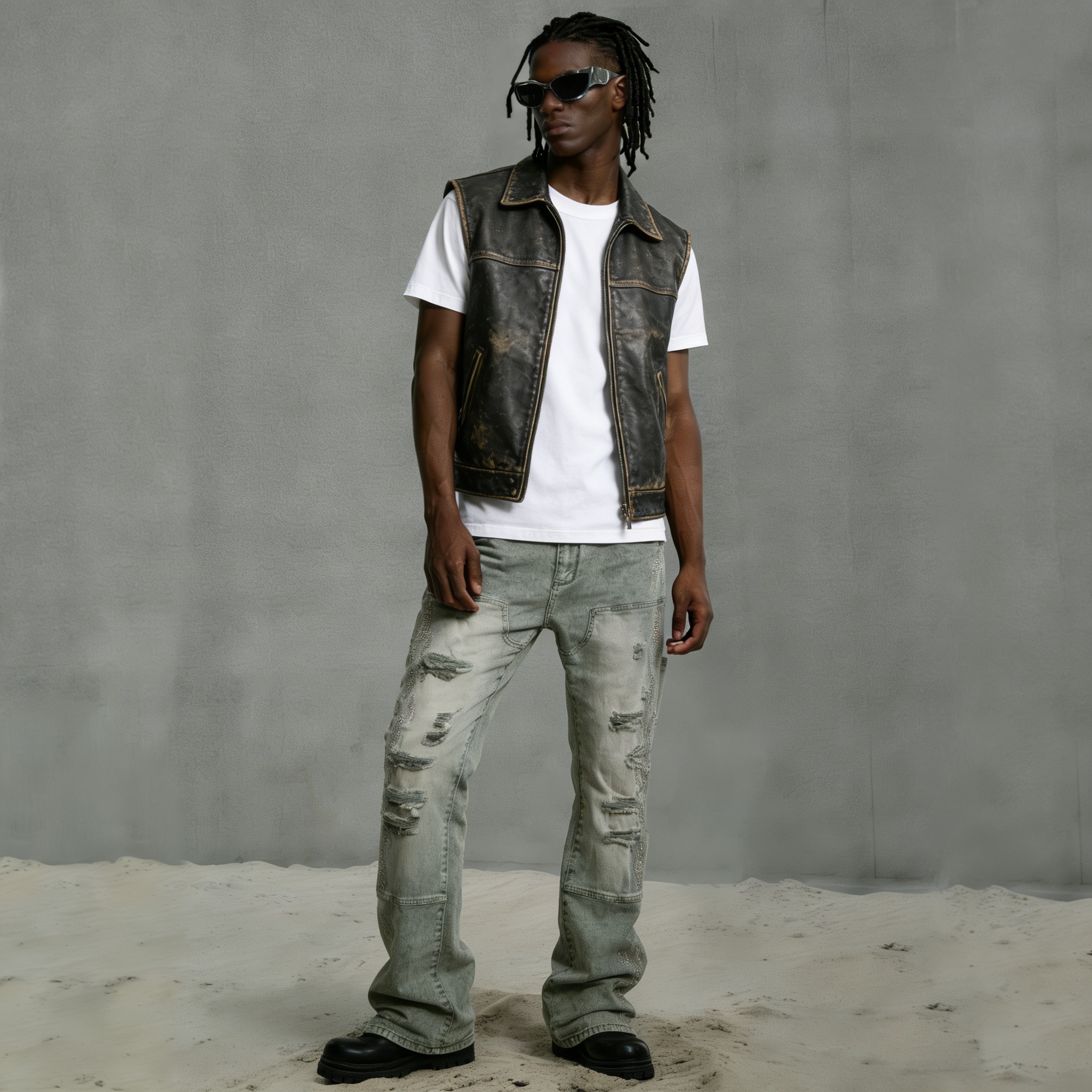 Premium Custom Men's Jeans - Style 1 (95) - Image 2