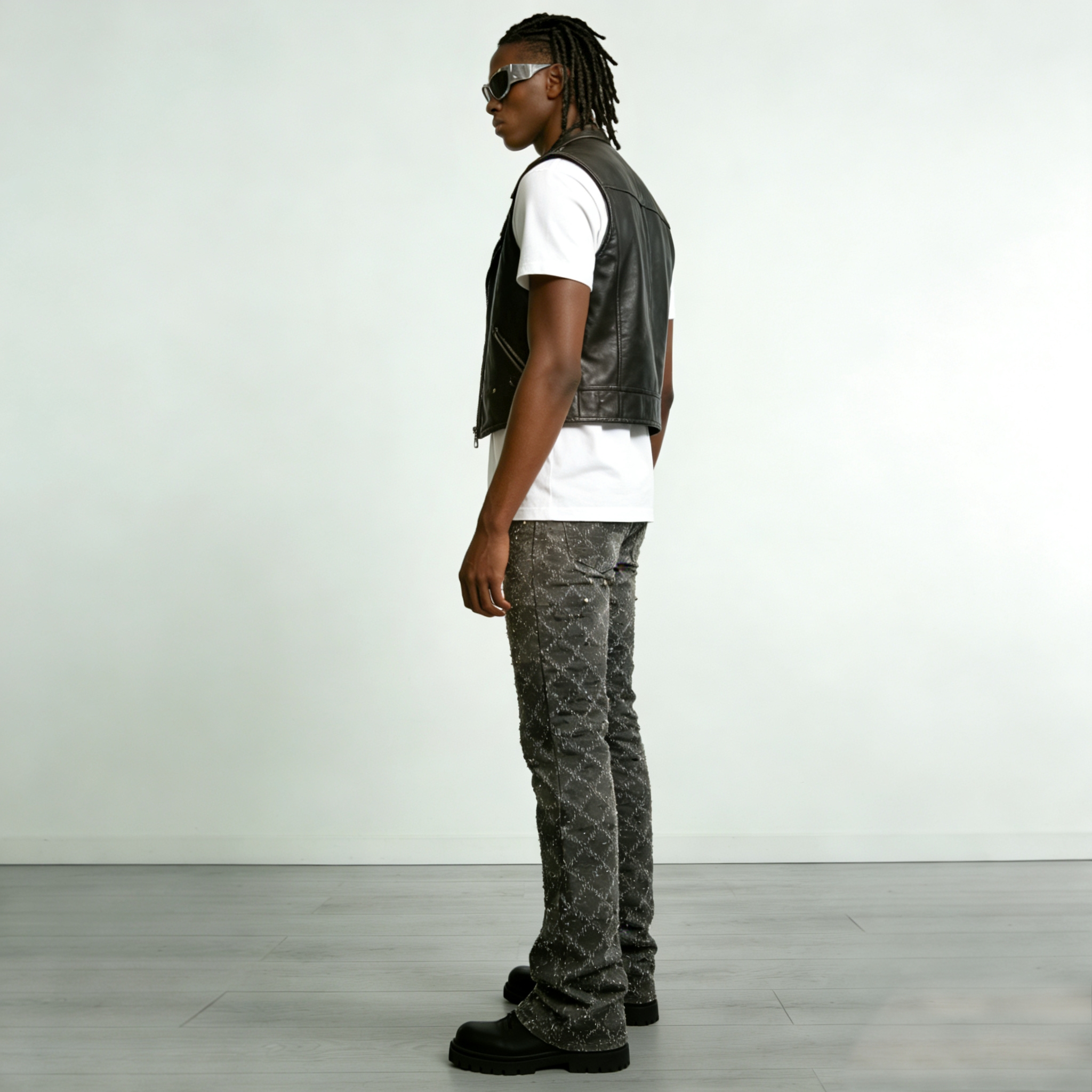 Premium Custom Men's Jeans - Style 1 (97) - Image 2