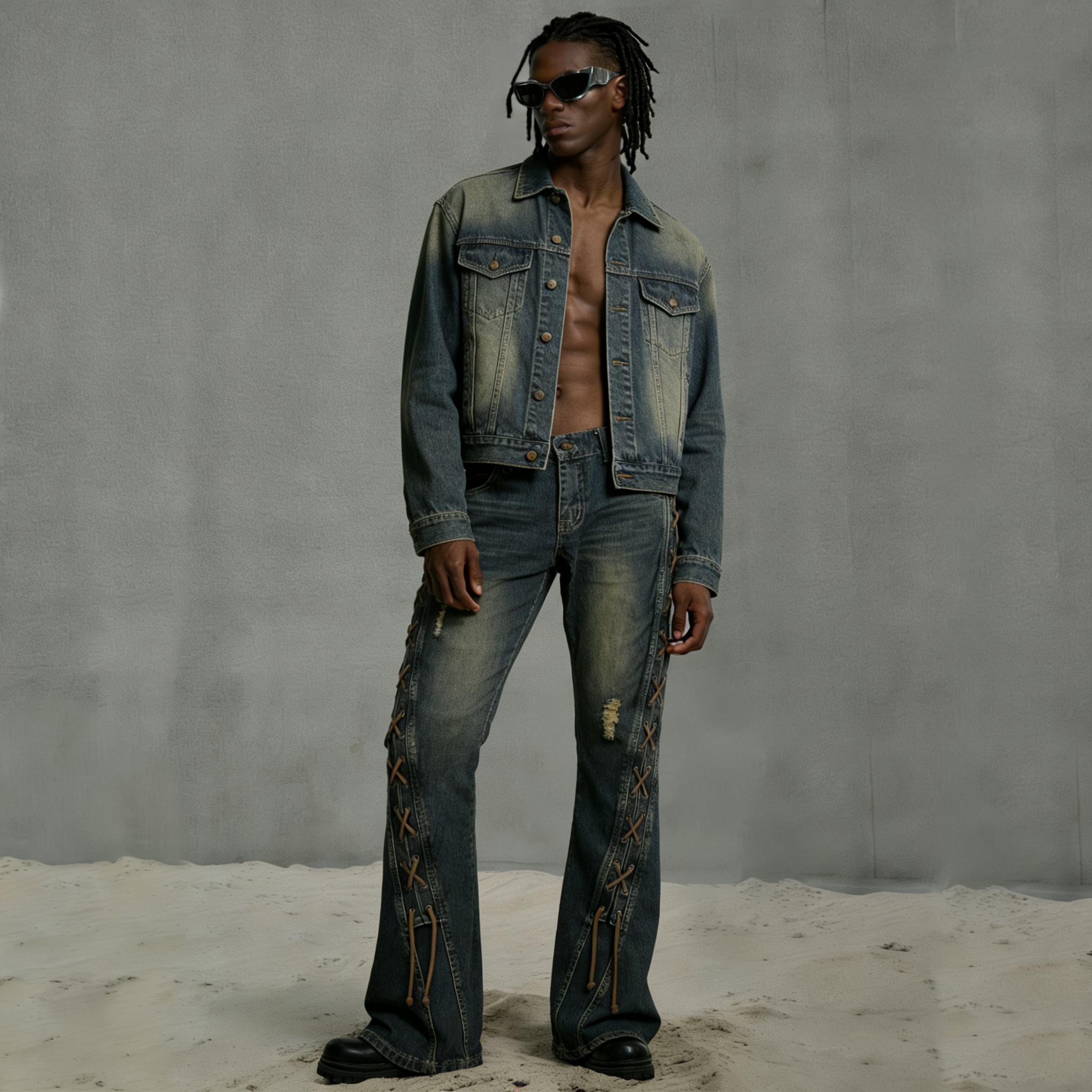 Premium Custom Men's Jeans - Style 1 (12)