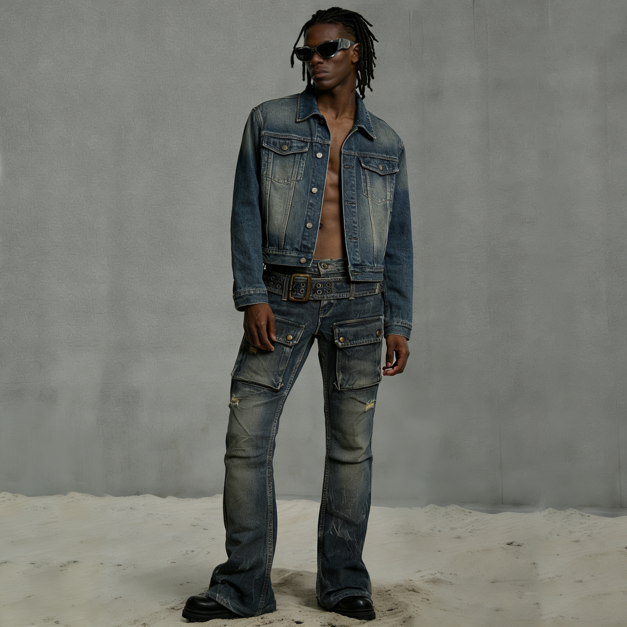 Premium Custom Men's Jeans - Style 1 (12) - Image 5