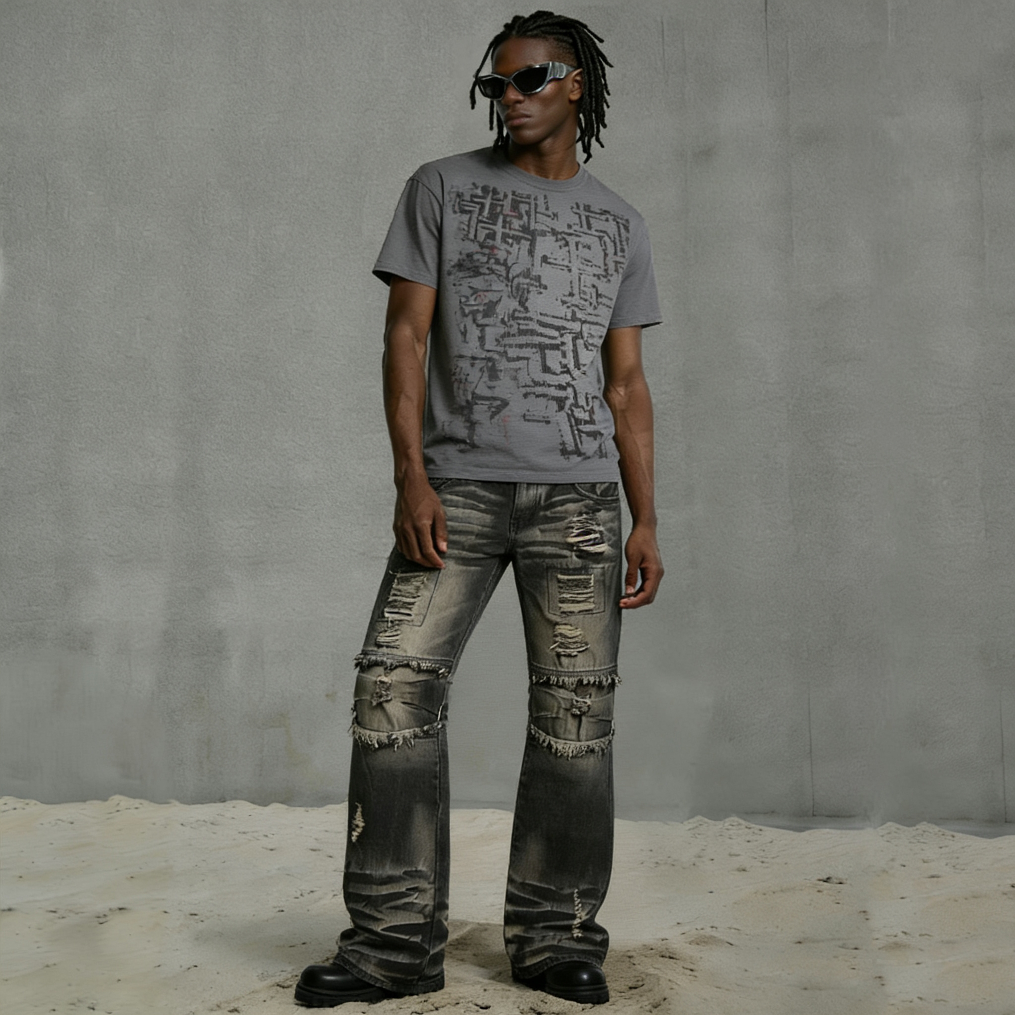 Premium Custom Men's Jeans - Style 1 (14)