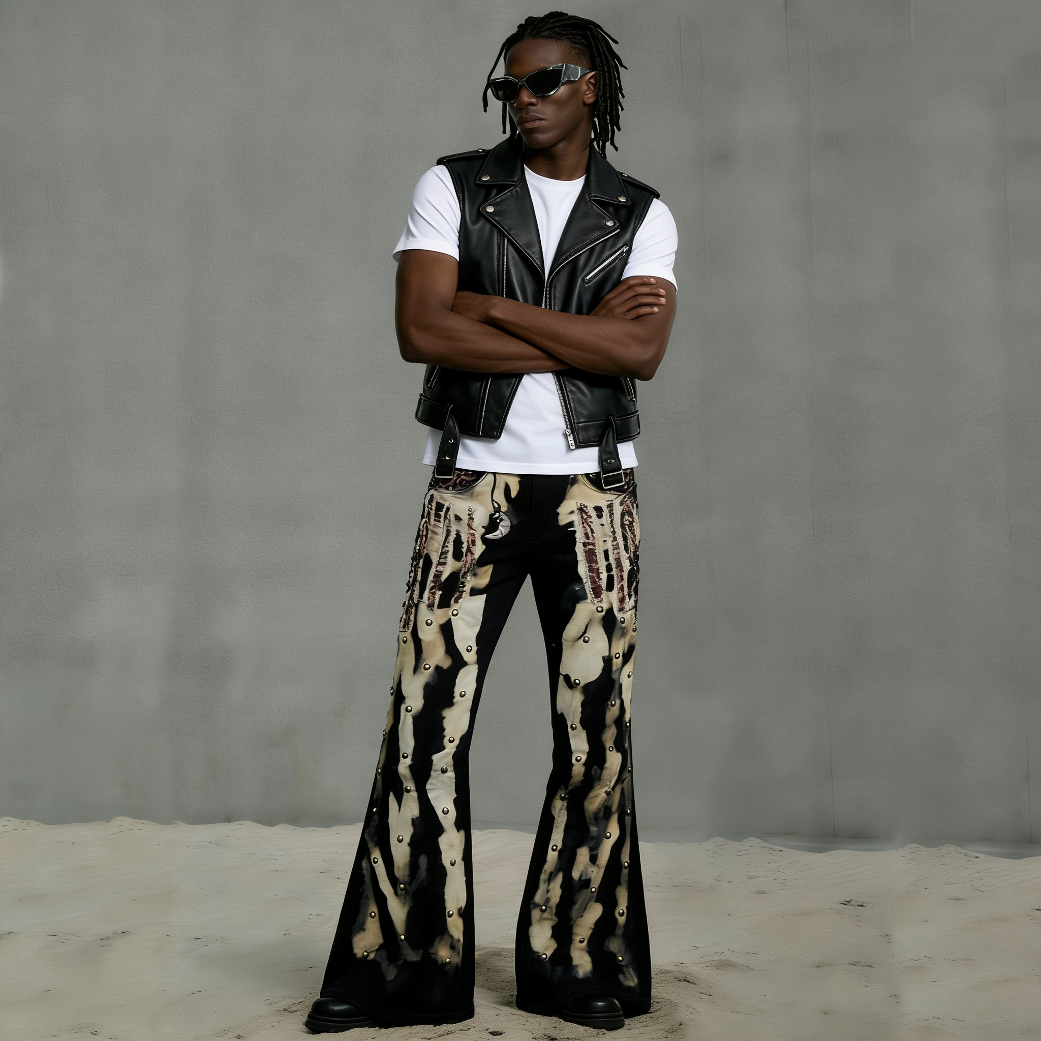 Premium Custom Men's Jeans - Style 1 (15) - Image 3