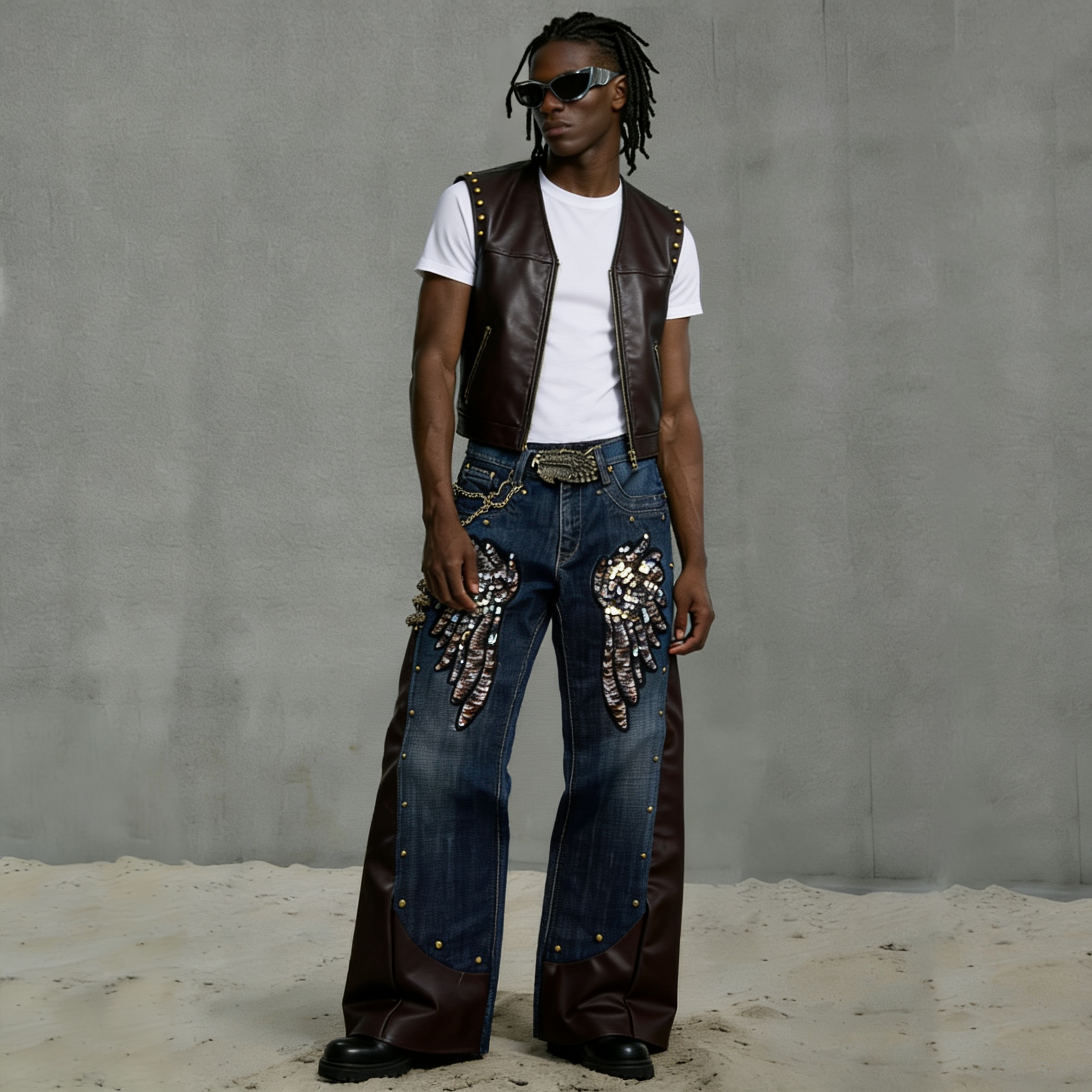 Premium Custom Men's Jeans - Style 1 (16)