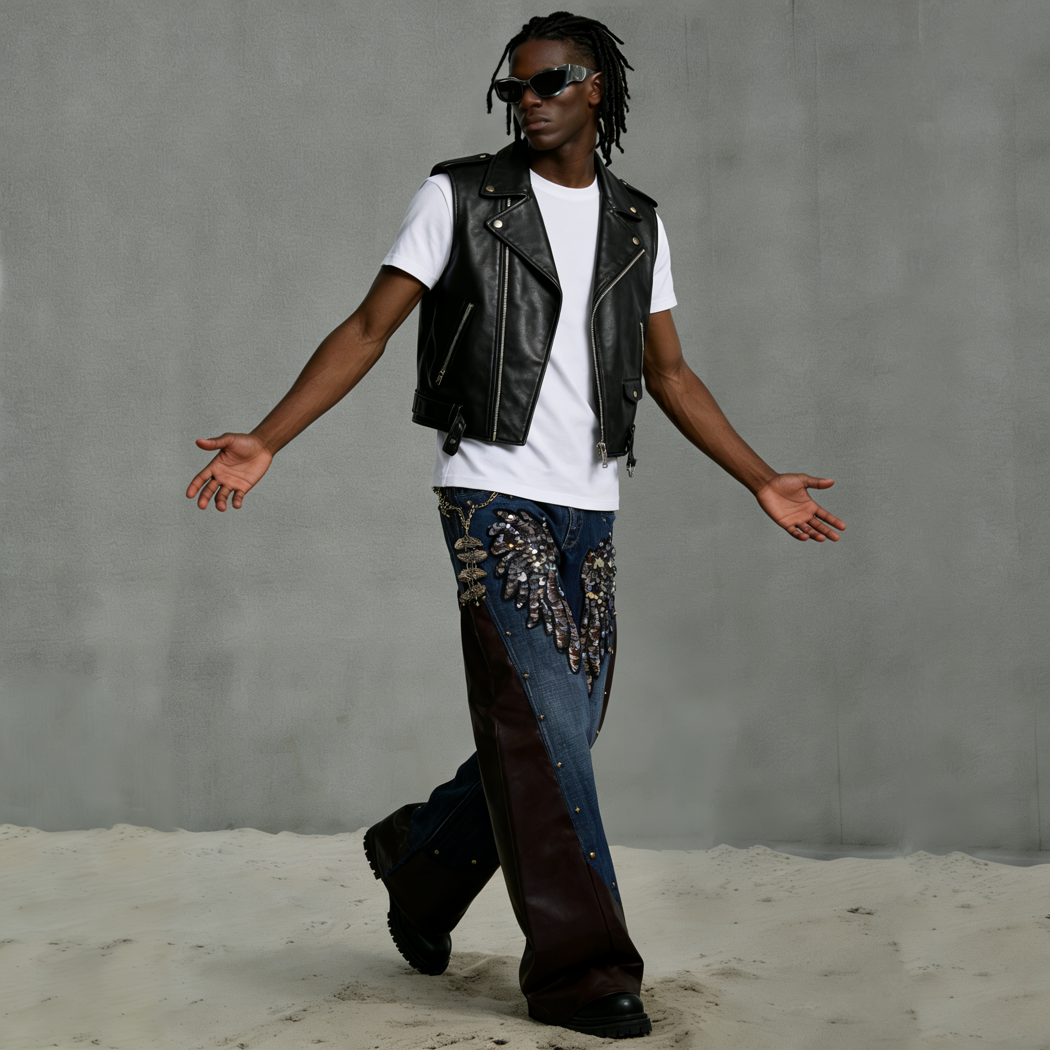 Premium Custom Men's Jeans - Style 1 (16) - Image 3