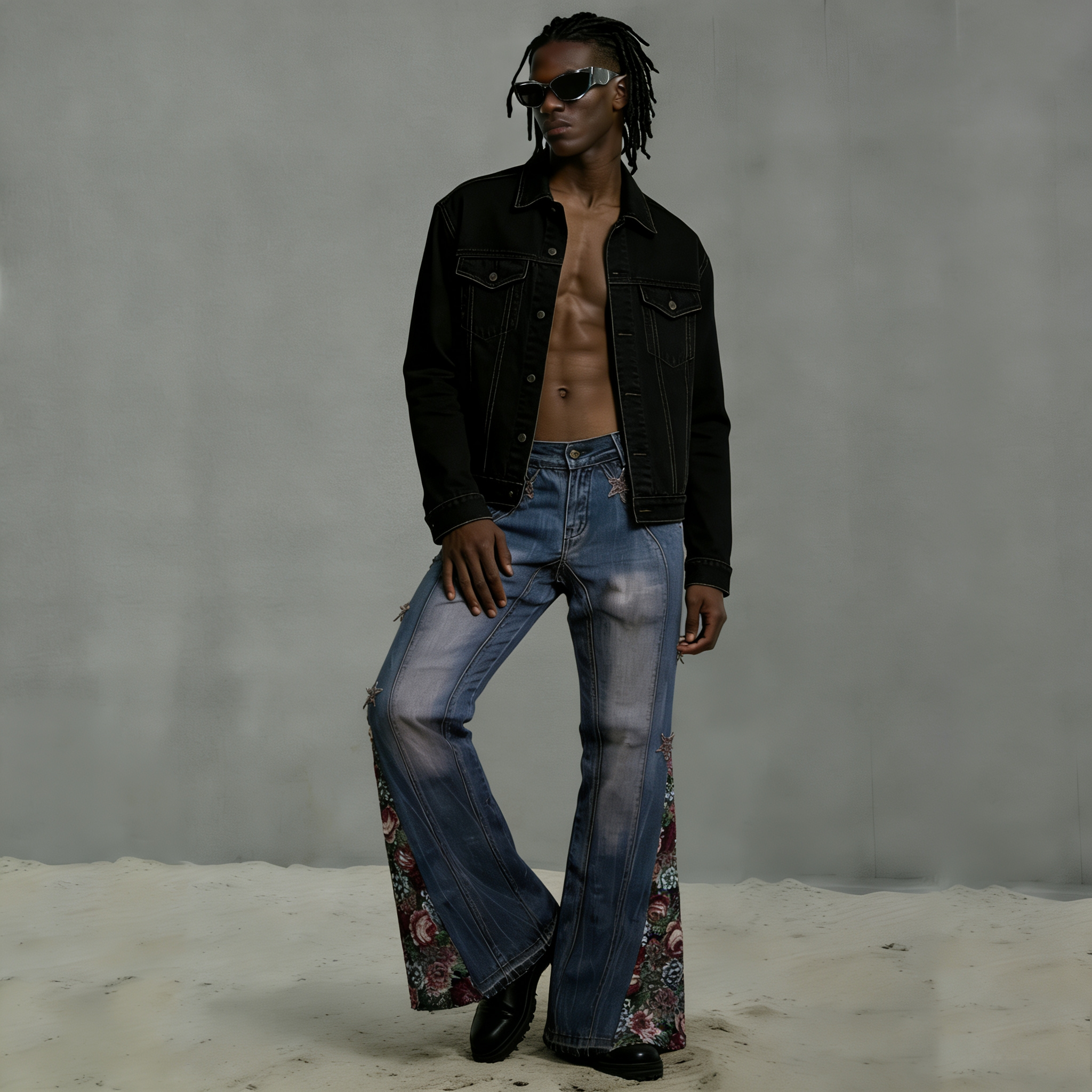 Premium Custom Men's Jeans - Style 1 (2) - Image 2