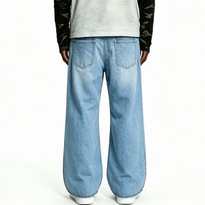 Classic Oversized Light Blue Denim