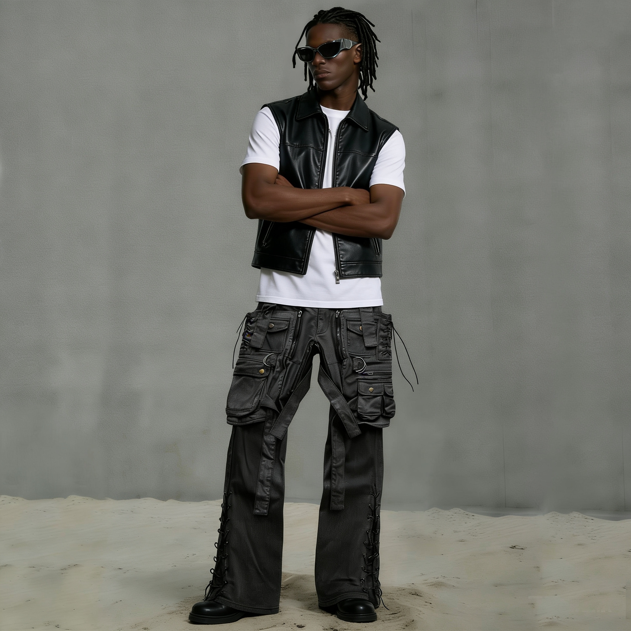 Premium Custom Men's Jeans - Style 1 (38) - Image 2