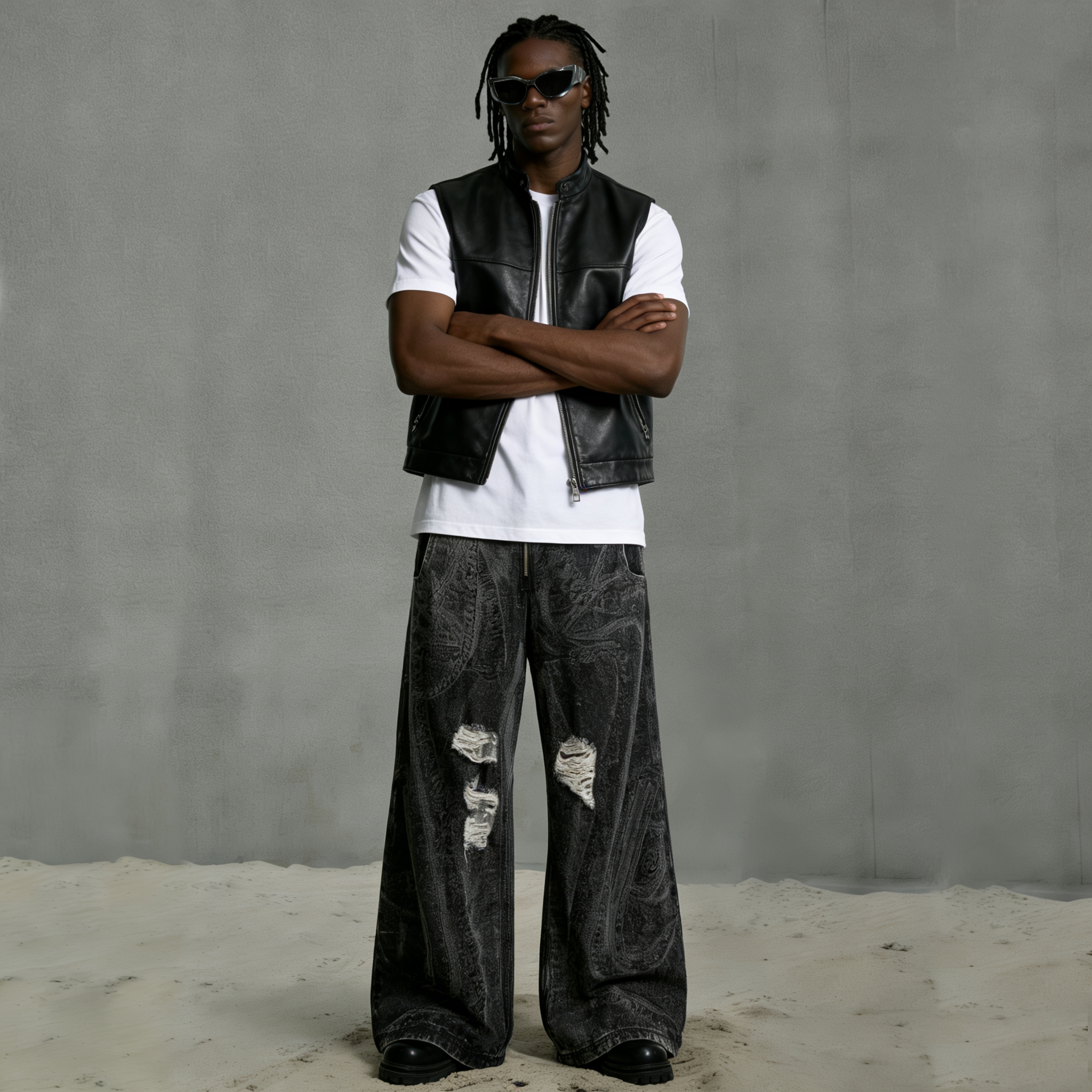Premium Custom Men's Jeans - Style 1 (41) - Image 4