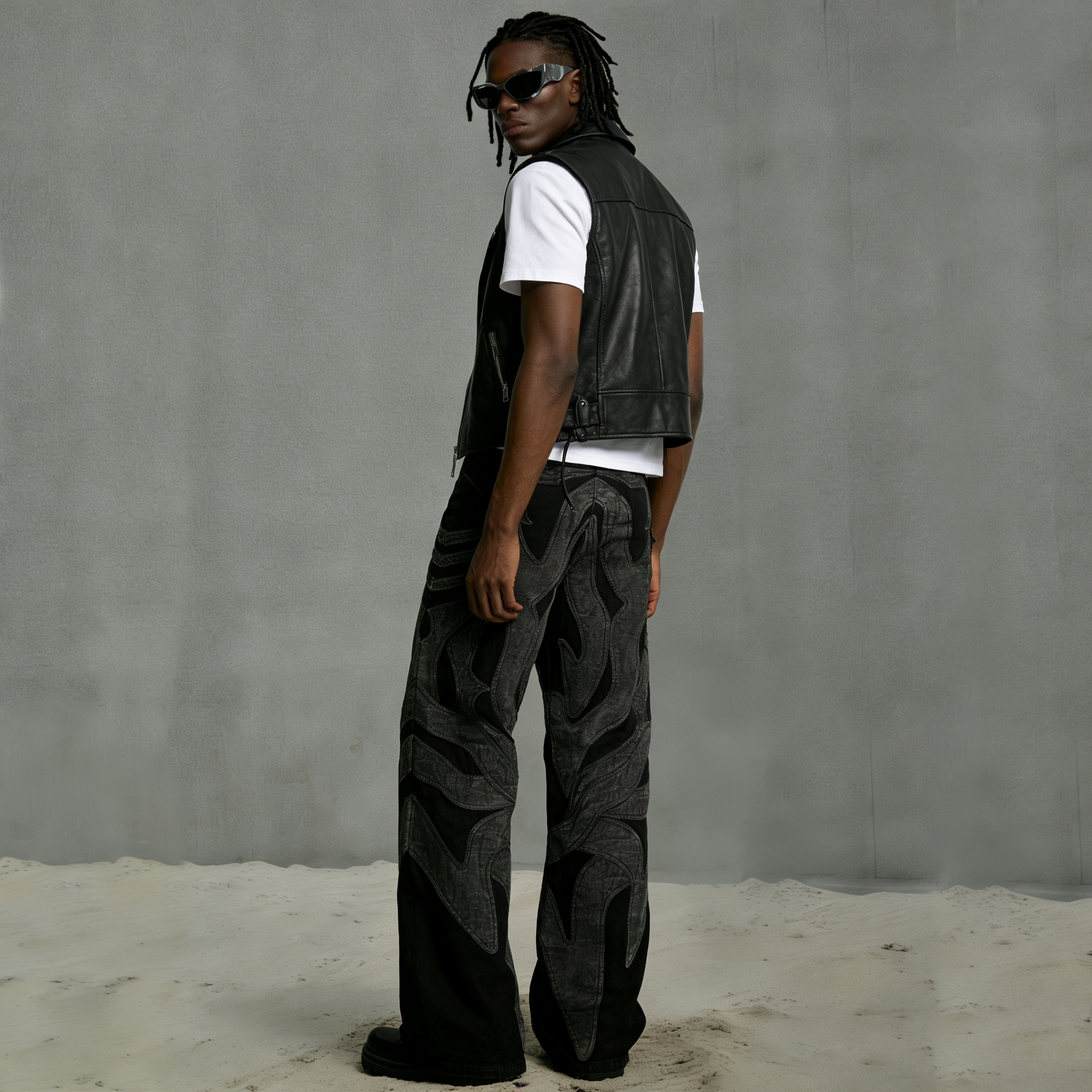 Premium Custom Men's Jeans - Style 1 (43) - Image 4