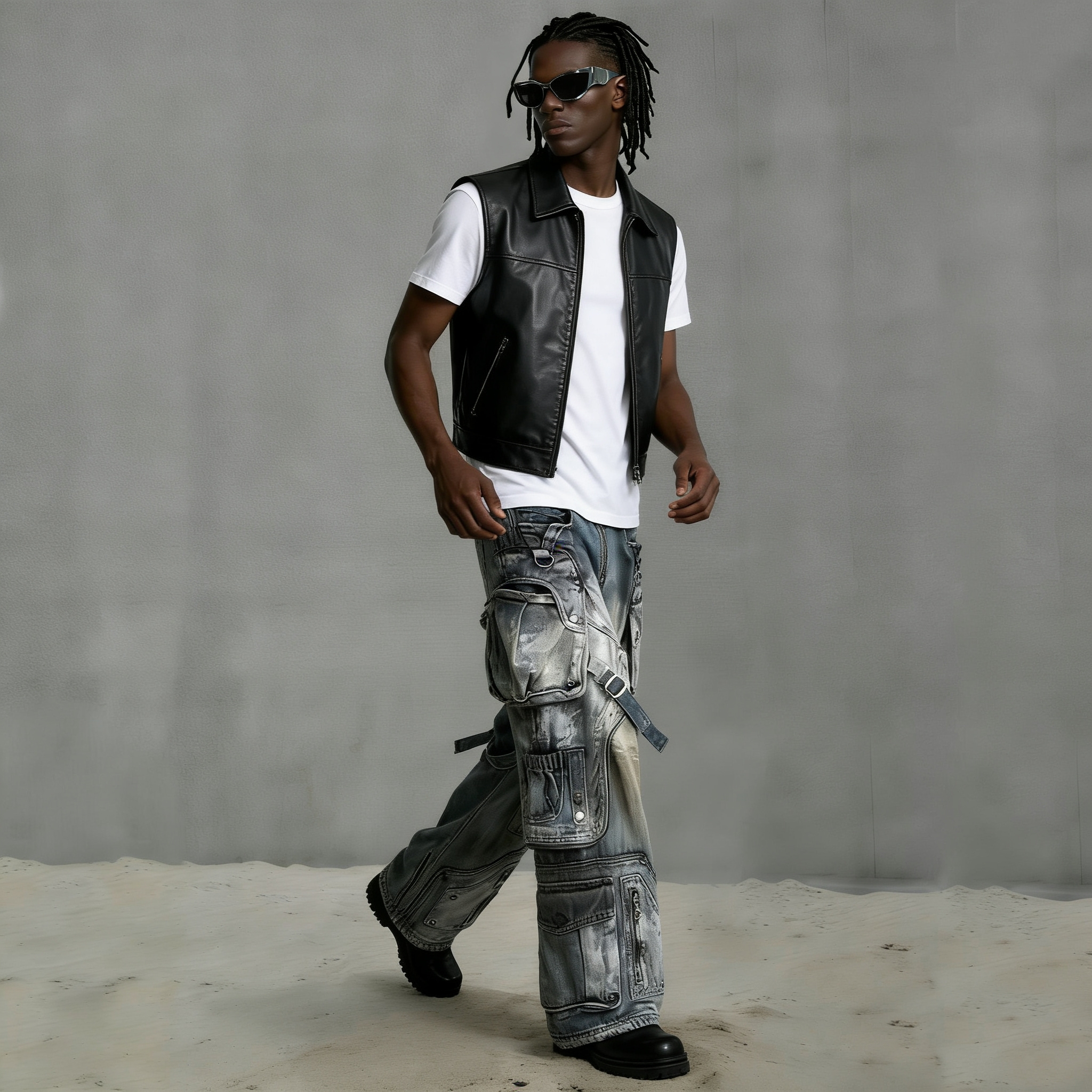Premium Custom Men's Jeans - Style 1 (47) - Image 3