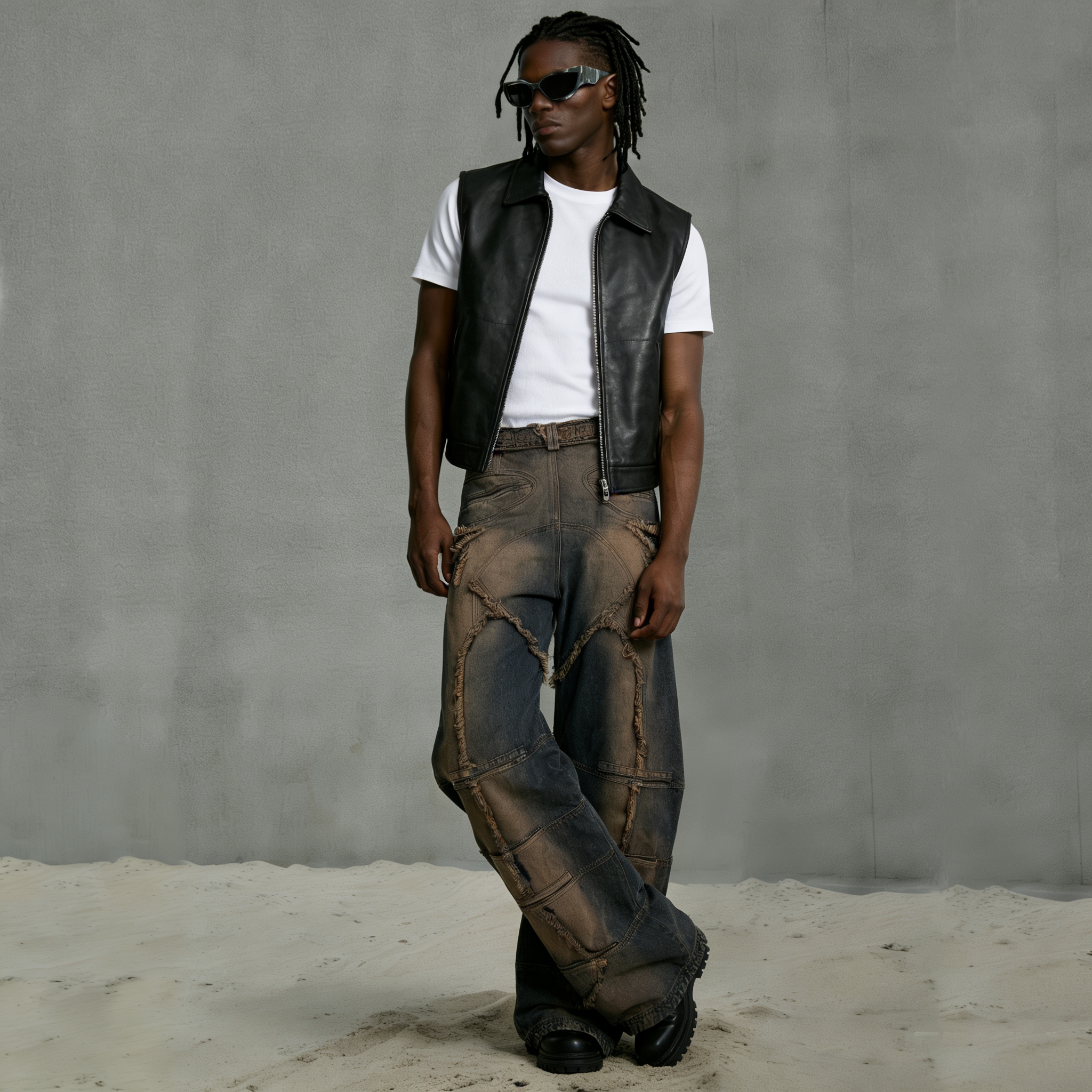 Premium Custom Men's Jeans - Style 1 (48) - Image 4