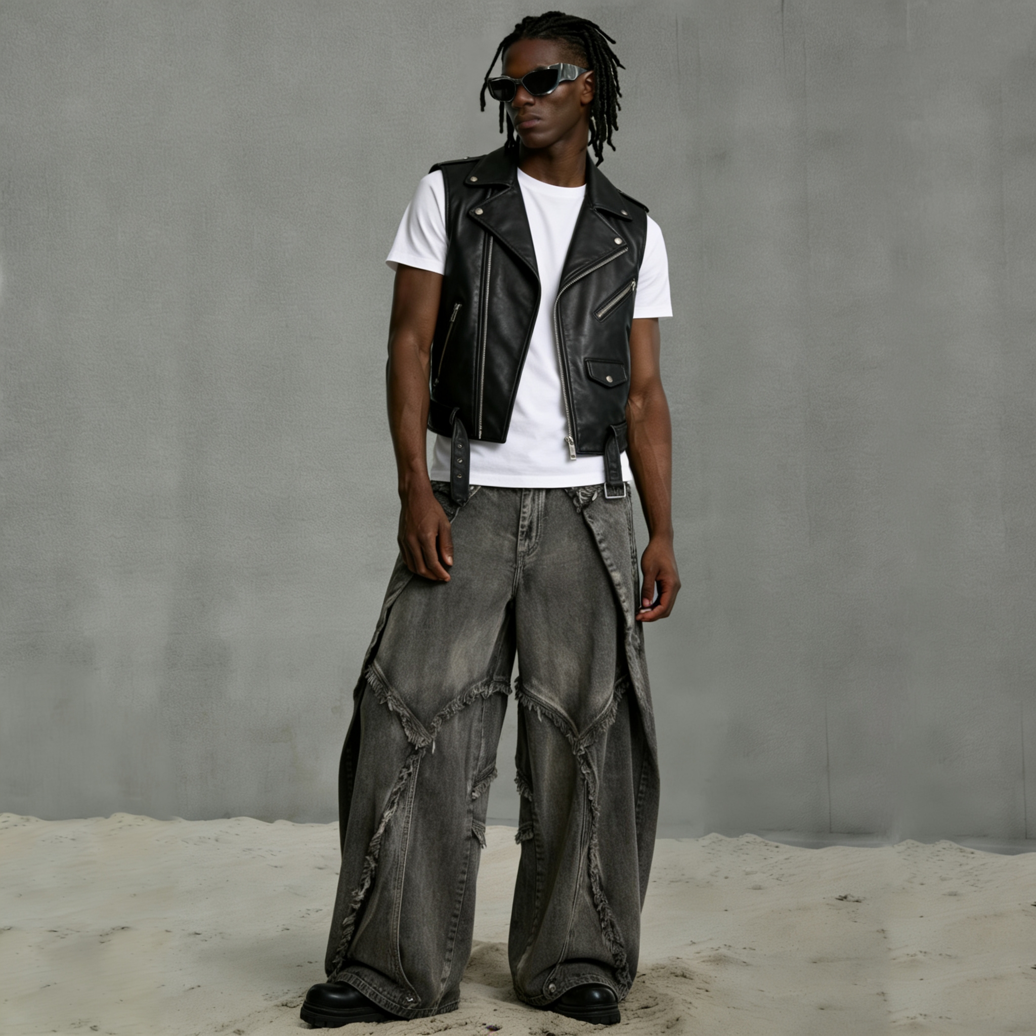 Premium Custom Men's Jeans - Style 1 (48) - Image 5