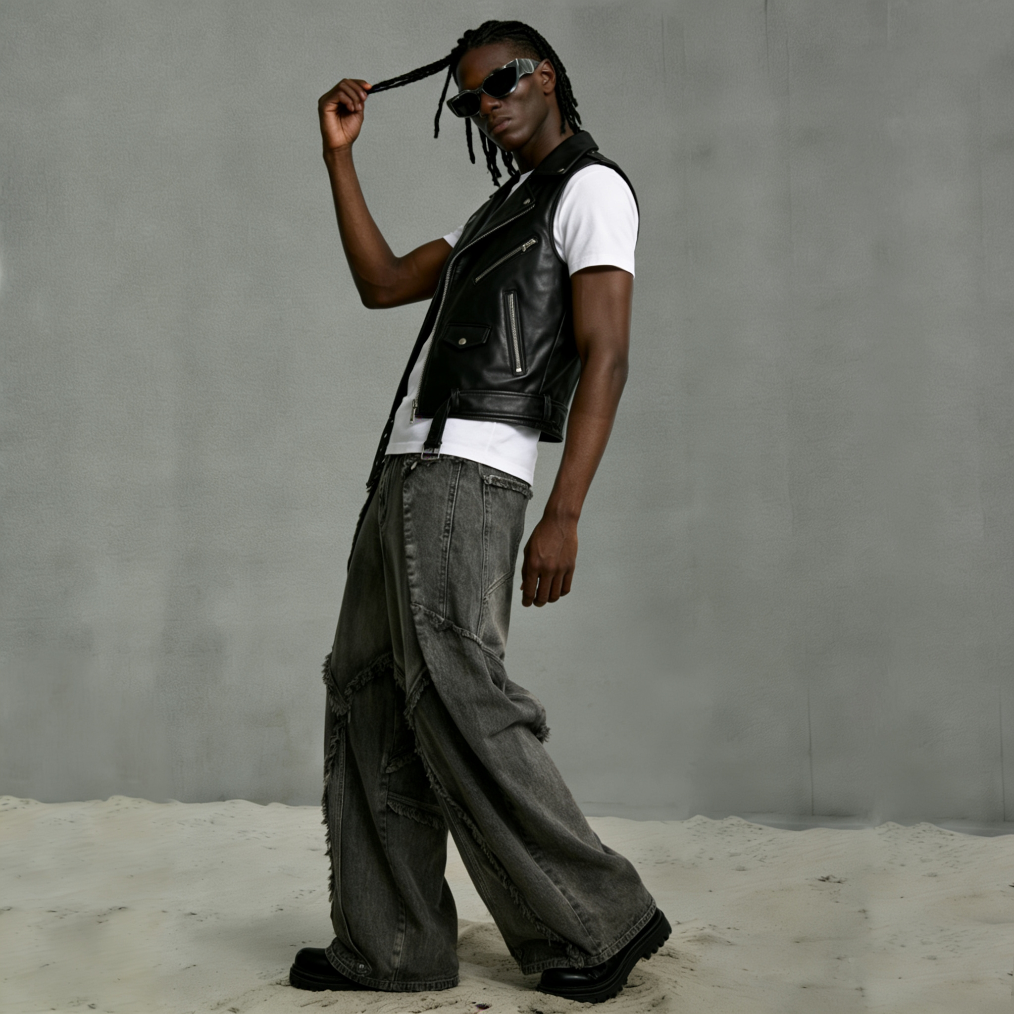 Premium Custom Men's Jeans - Style 1 (49) - Image 2