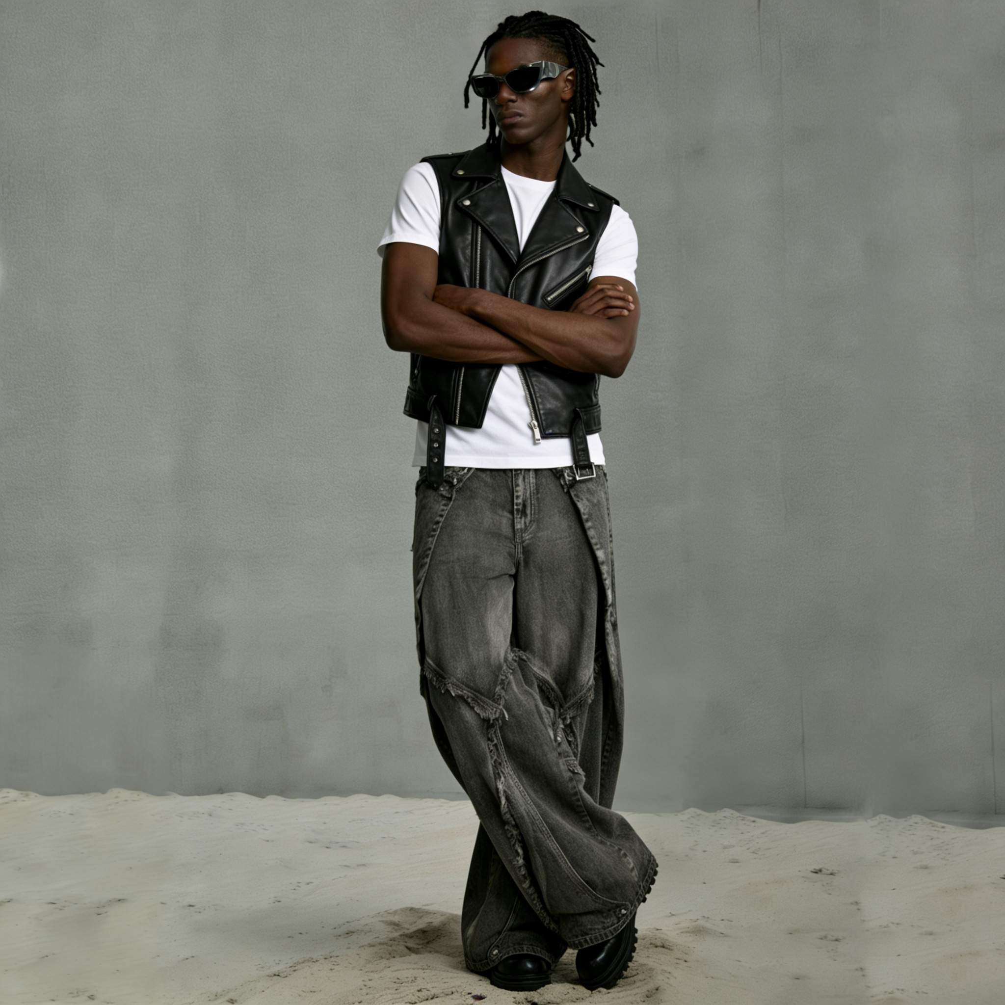 Premium Custom Men's Jeans - Style 1 (49) - Image 3
