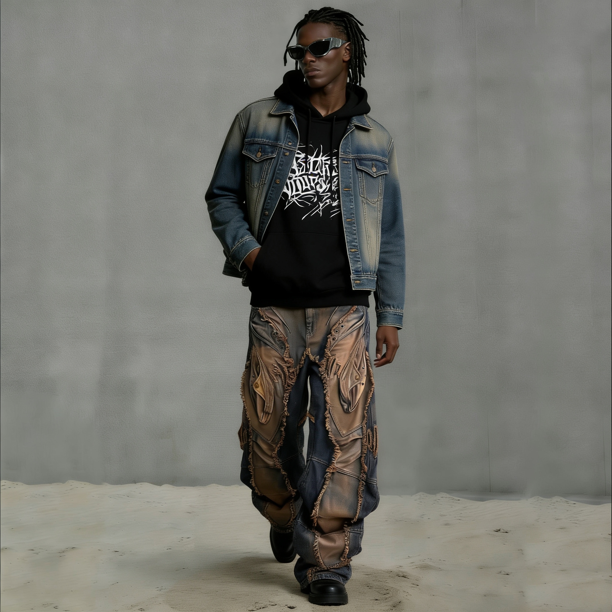 Premium Custom Men's Jeans - Style 1 (52) - Image 3