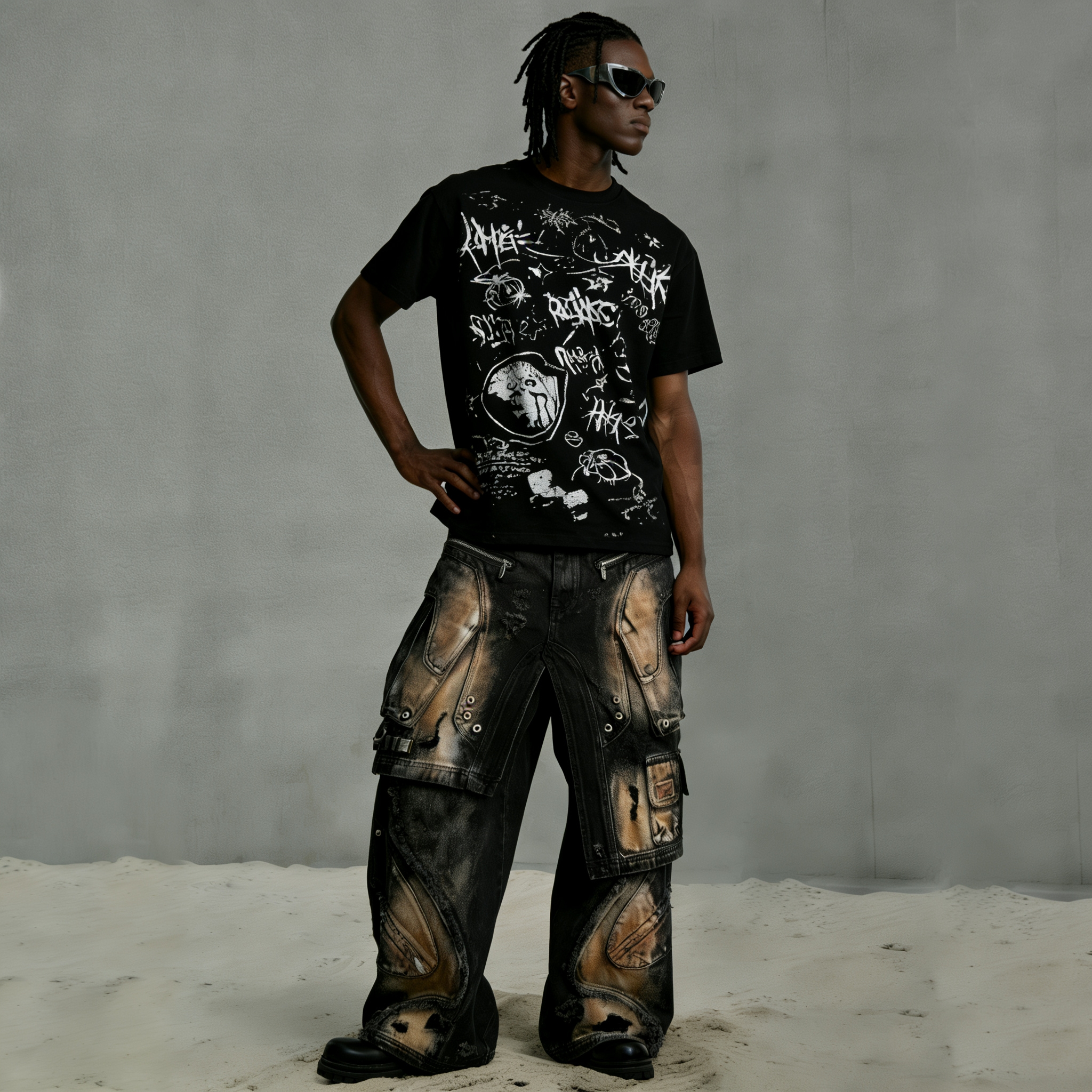 Premium Custom Men's Jeans - Style 1 (56) - Image 3