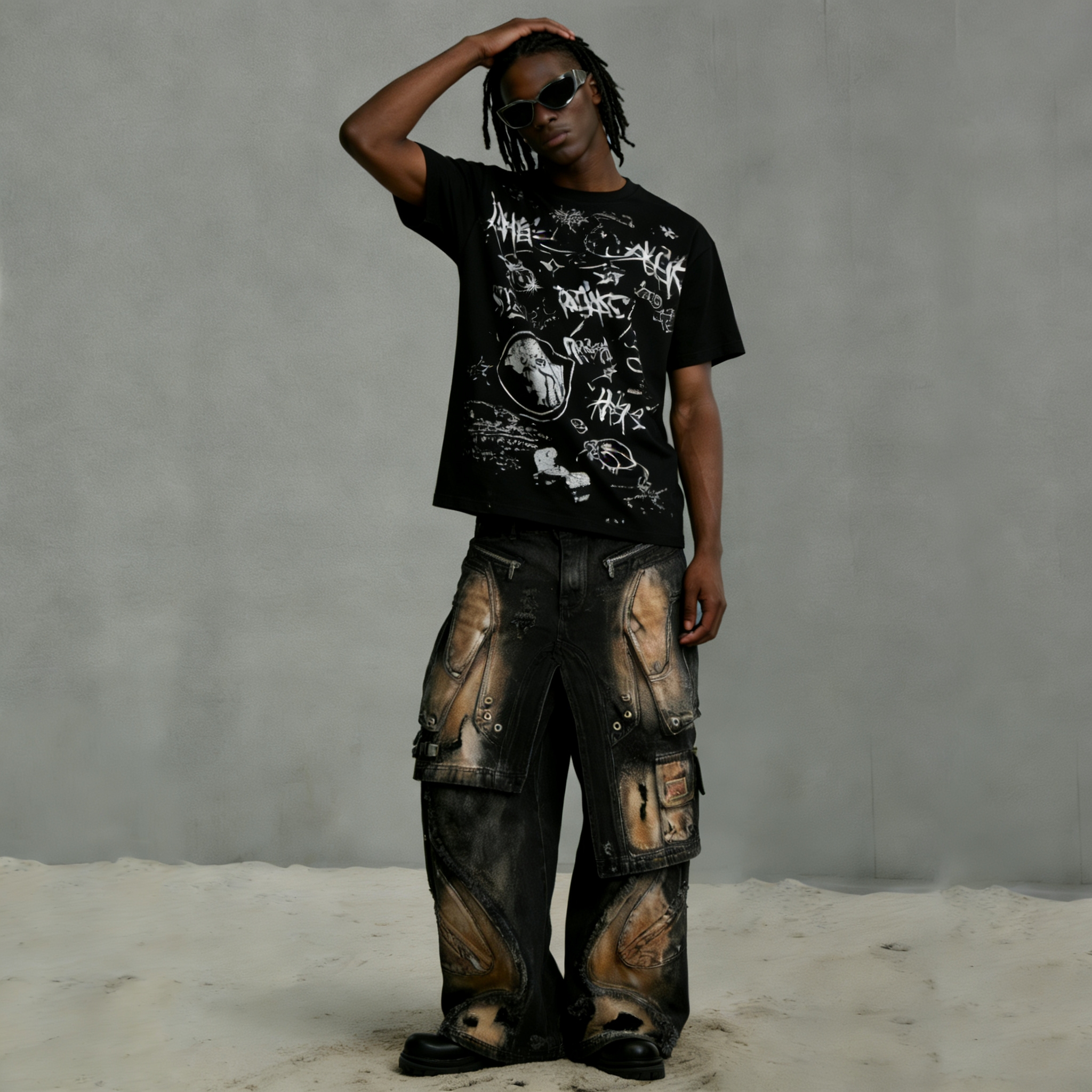 Premium Custom Men's Jeans - Style 1 (56) - Image 4