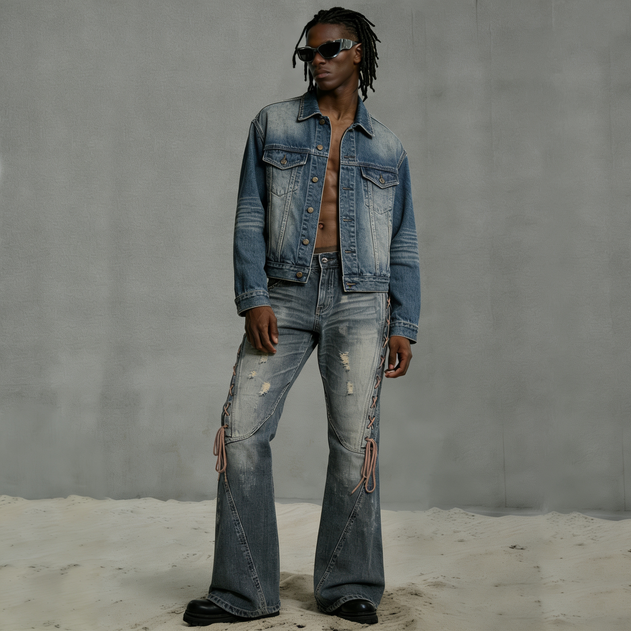 Premium Custom Men's Jeans - Style 1 (6)