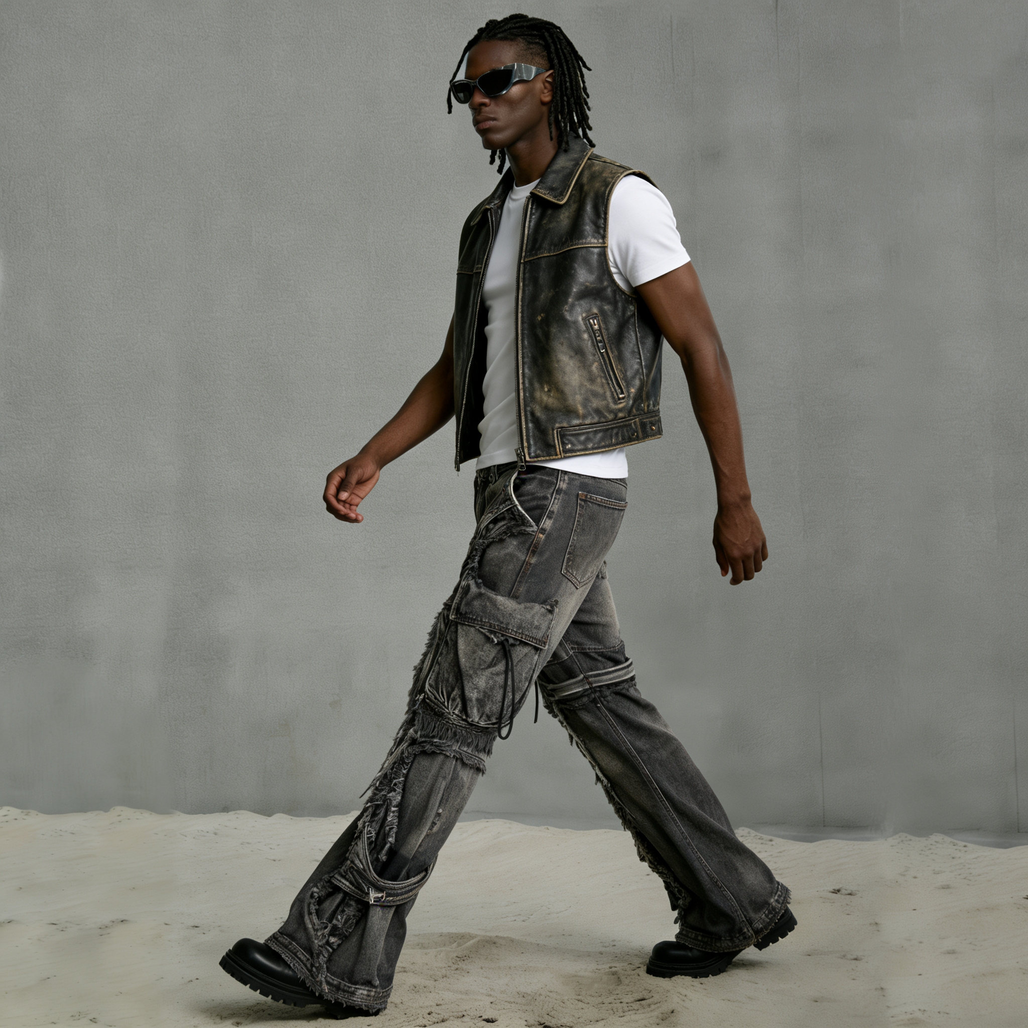 Premium Custom Men's Jeans - Style 1 (61) - Image 3