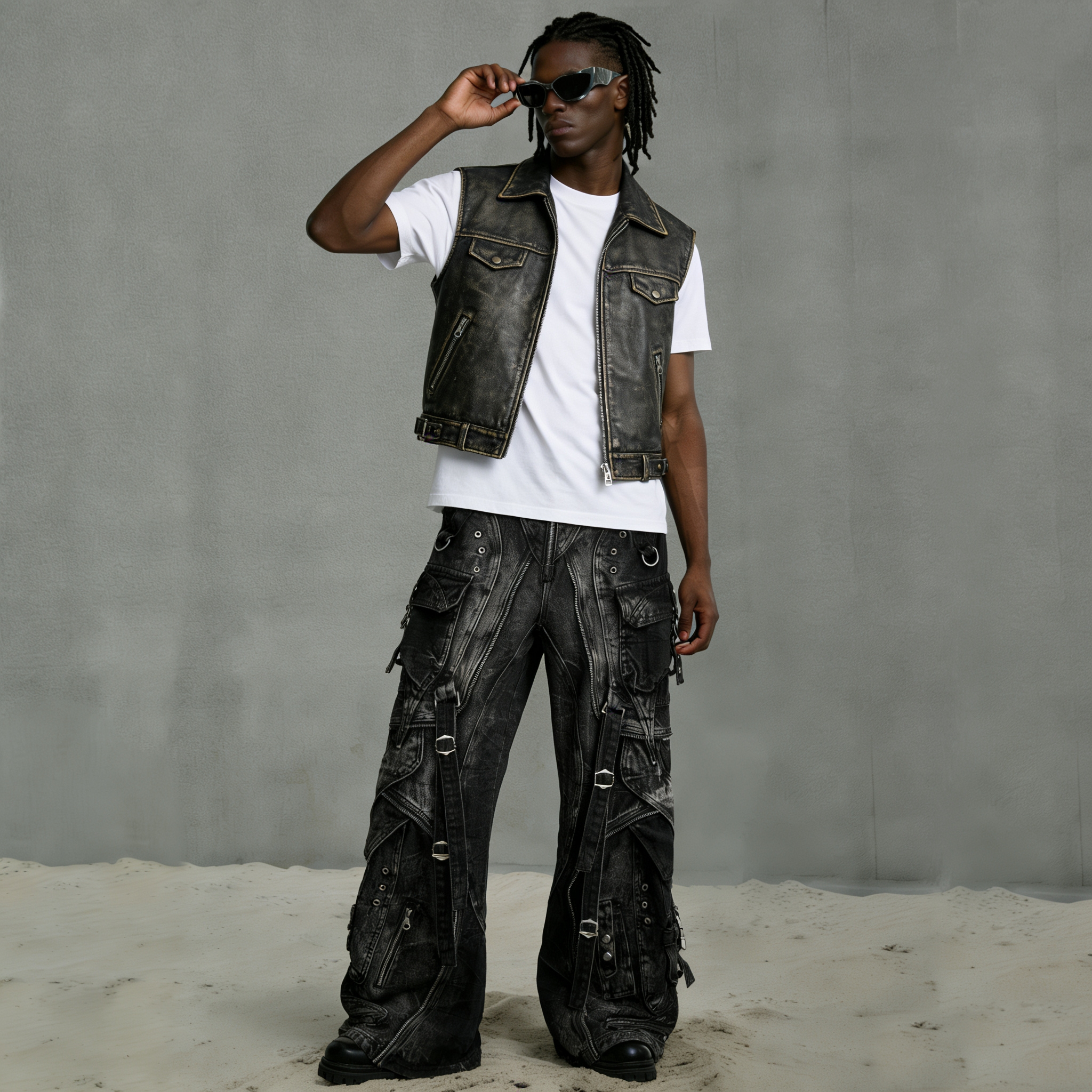 Premium Custom Men's Jeans - Style 1 (63) - Image 4