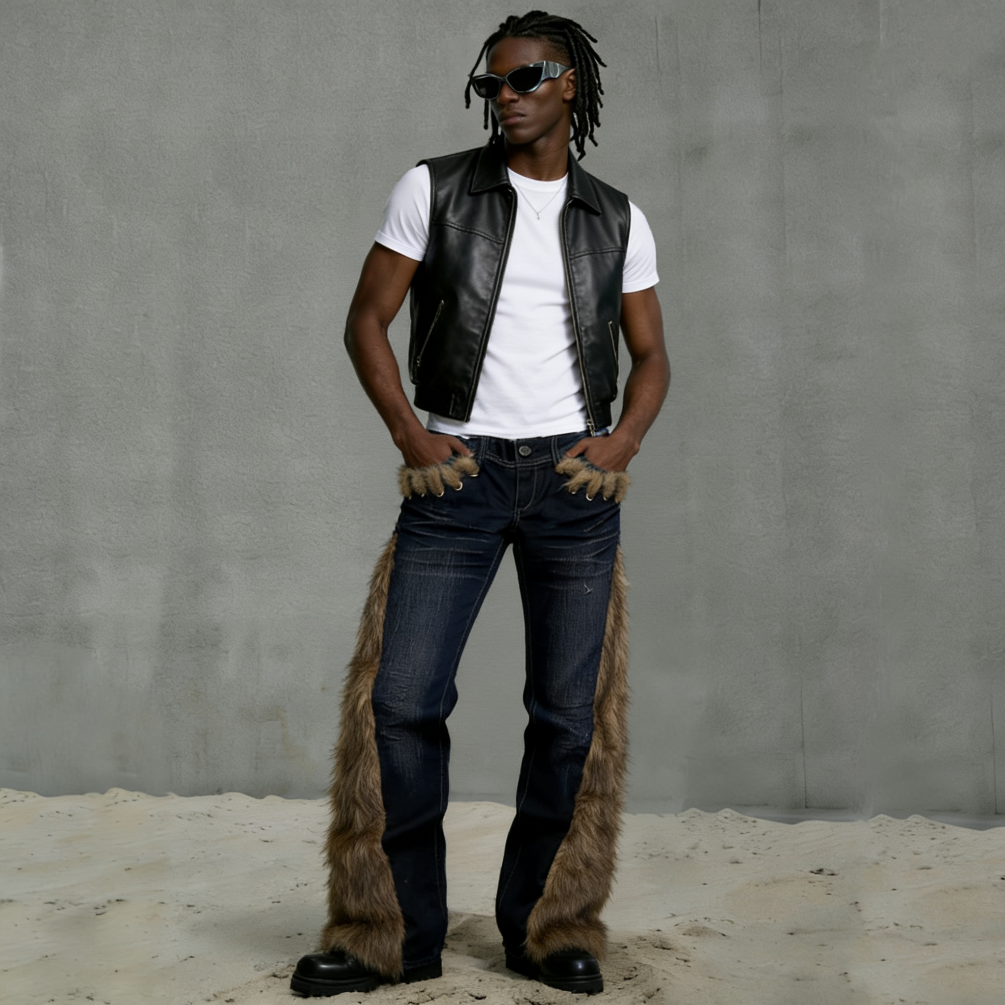 Premium Custom Men's Jeans - Style 1 (7)