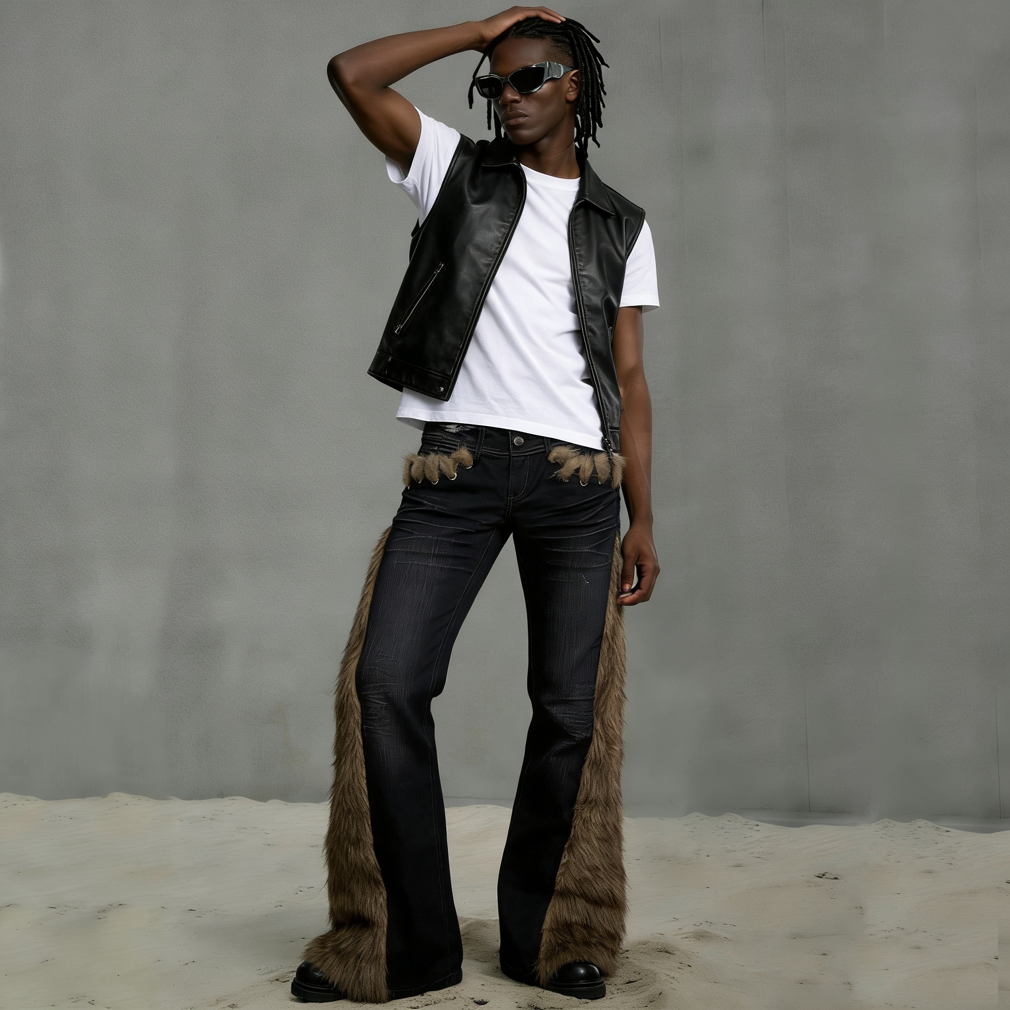Premium Custom Men's Jeans - Style 1 (7) - Image 4