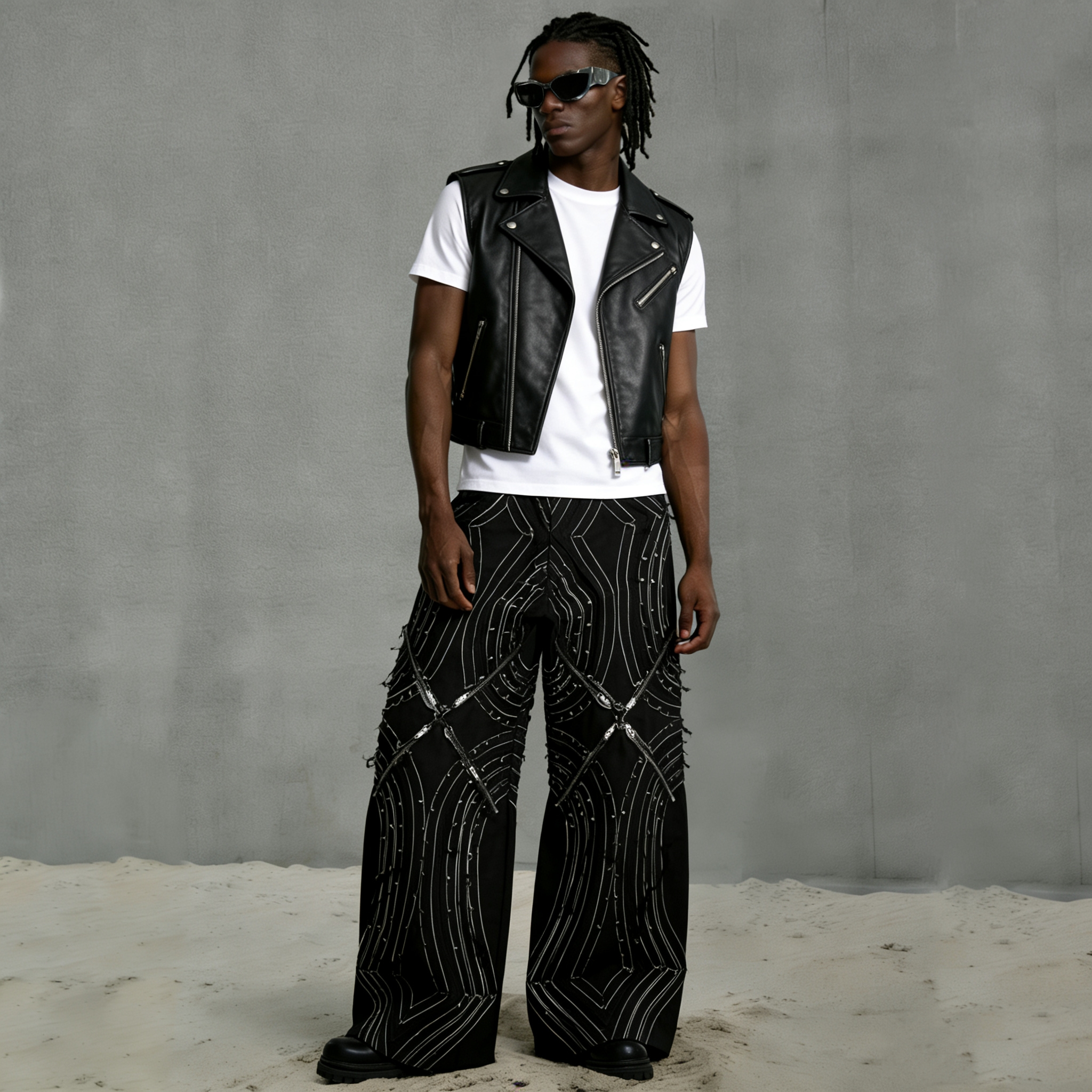 Premium Custom Men's Jeans - Style 1 (71) - Image 2