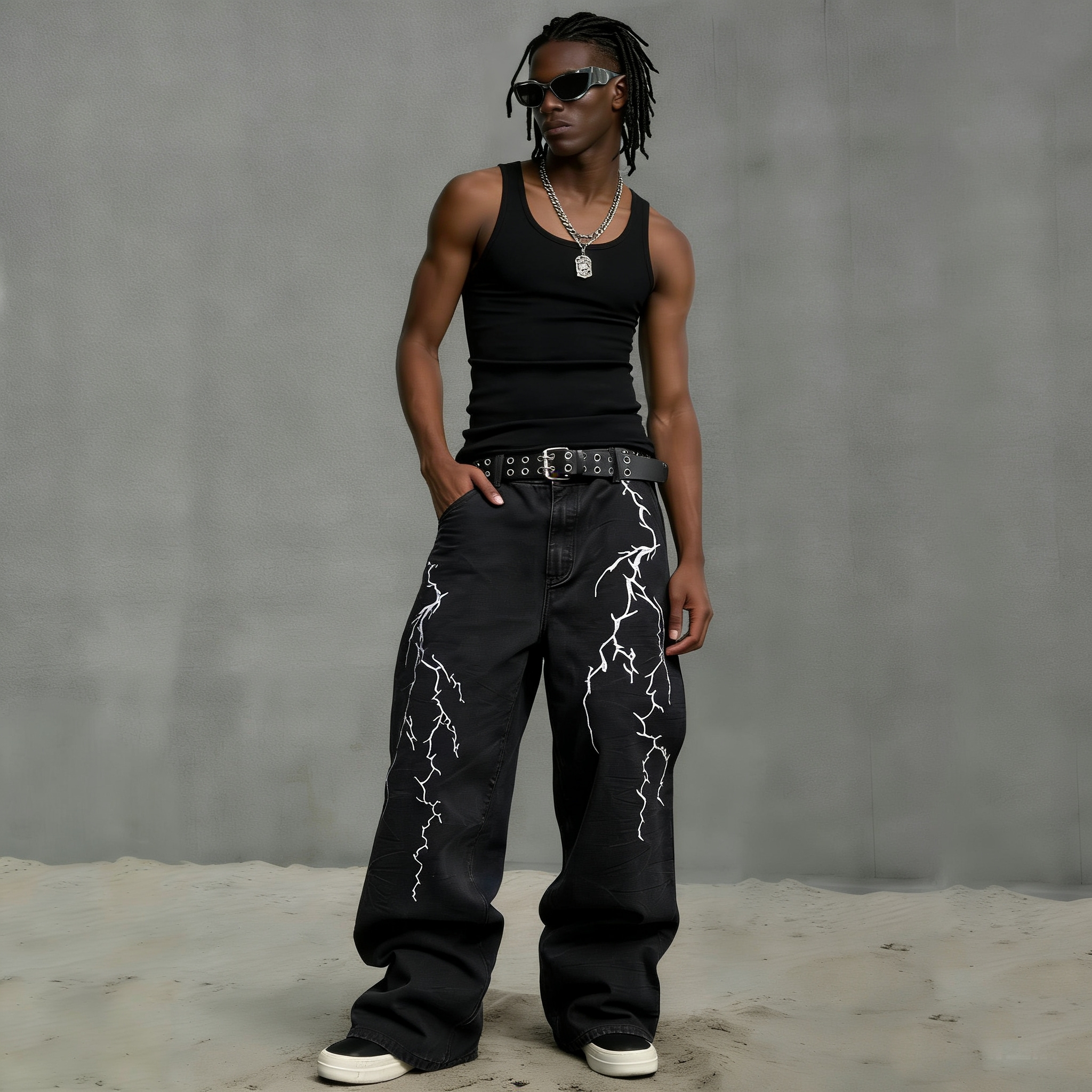 Premium Custom Men's Jeans - Style 1 (73) - Image 2