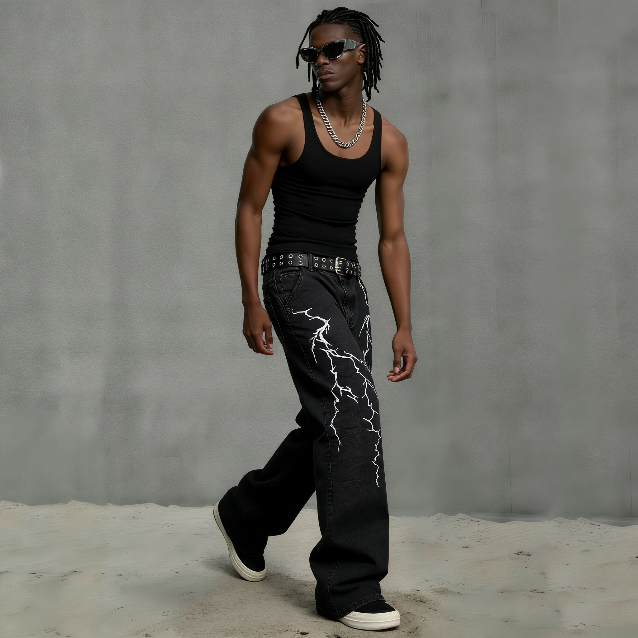 Premium Custom Men's Jeans - Style 1 (73) - Image 3